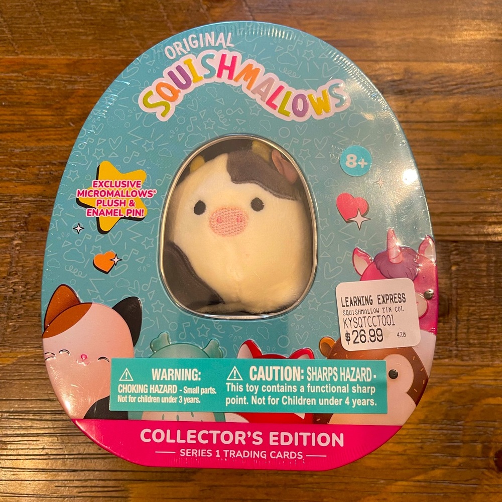 Squishmallows Connor Series 1 Collectors Tin